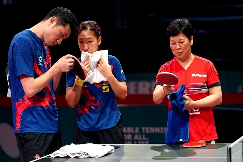 德国乒乓球队血洗比利时乒乓球队，许昕统治全场