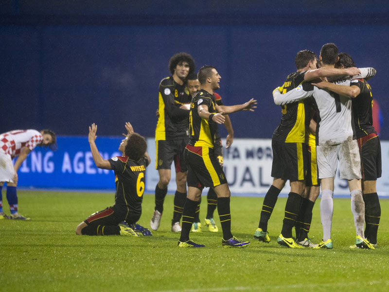 比利时队虐胜对手，轻松锁定出线资格的简单介绍